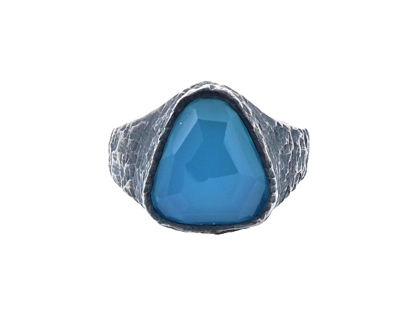 Rustic Chalecedony Ring